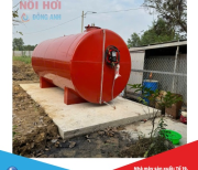Bồn chứa dầu 16m3, bồn sắt chứa dầu 16m3 giá rẻ