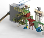 Lò Hơi Tầng Sôi 5 Tấn Đốt Viên Nén Mùn Cưa