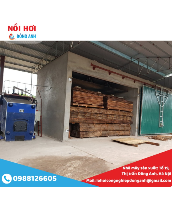 Lò Sấy Gỗ Công Nghiệp