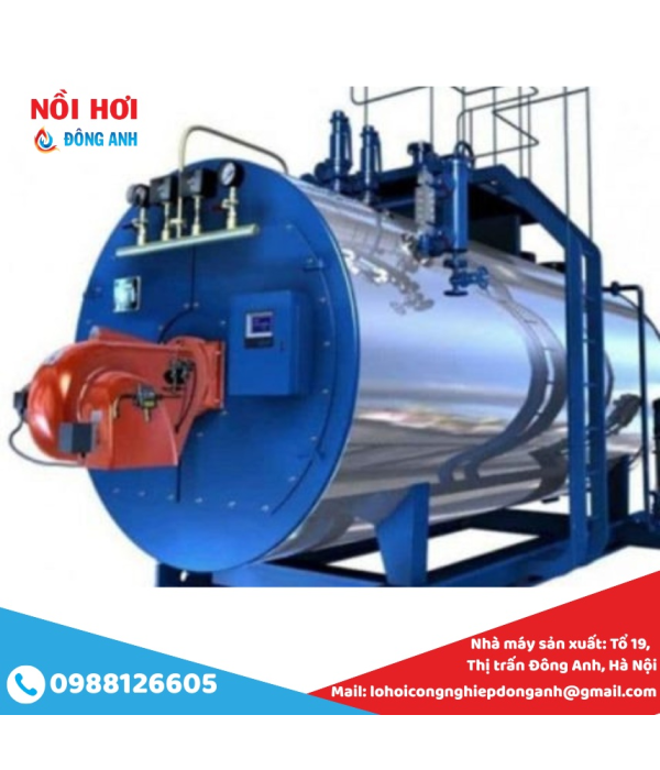 Nồi Hơi Đốt Dầu 5 Tấn