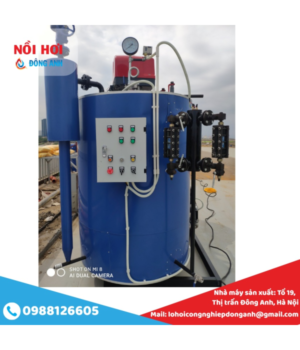 Nồi Hơi Đốt Dầu 500kg/h