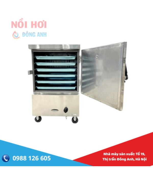 Tủ Nấu Cơm Công Nghiệp Bằng Điện, Ga